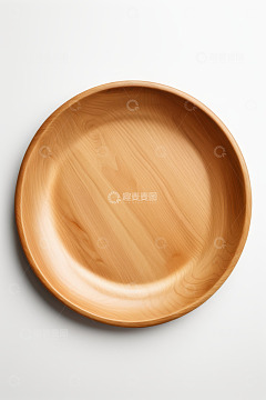 木质圆盘特写