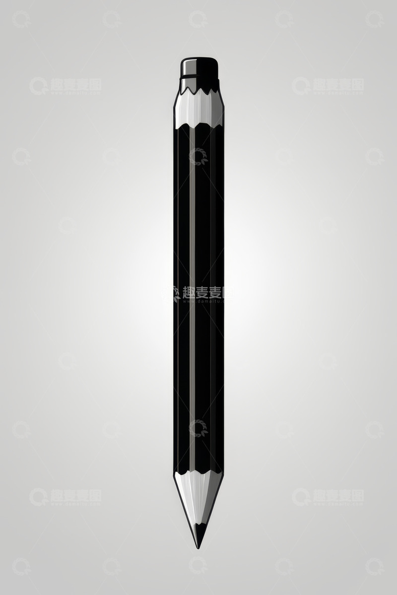 高清大图下载【趣麦麦图】黑色铅笔简约背景素材