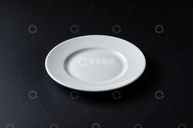 高清大图下载【趣麦麦图】白色空盘子特写
