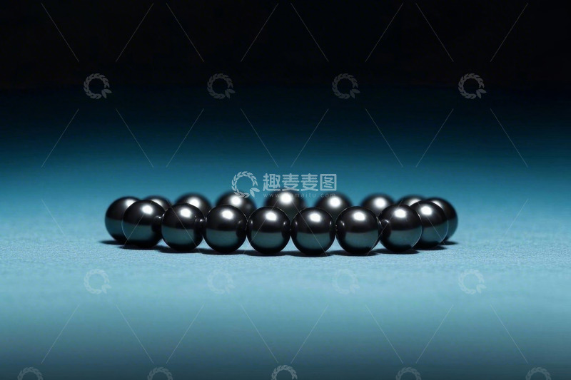 高清大图下载【趣麦麦图】黑色珍珠微距特写