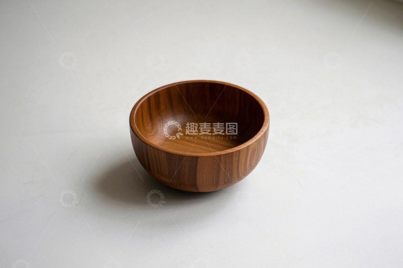 高清大图下载【趣麦麦图】木质碗静物特写