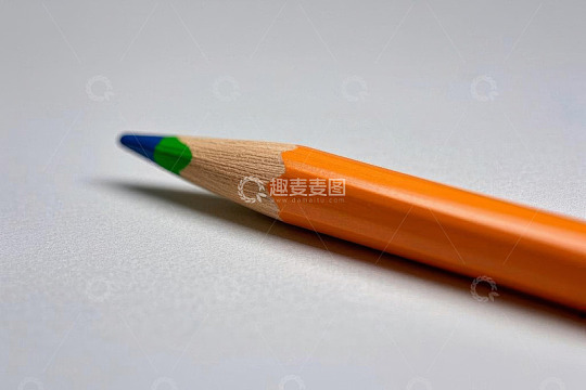 彩色铅笔特写