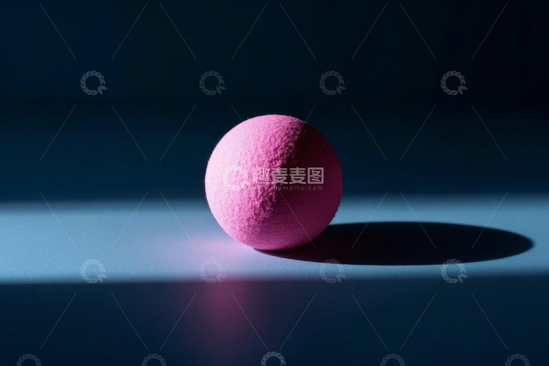 高清大图下载【趣麦麦图】粉色球体静物特写