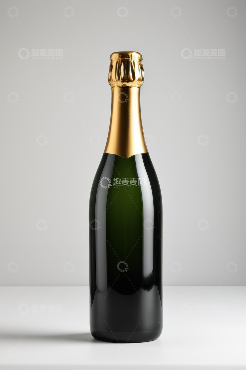 高清大图下载【趣麦麦图】香槟酒瓶特写