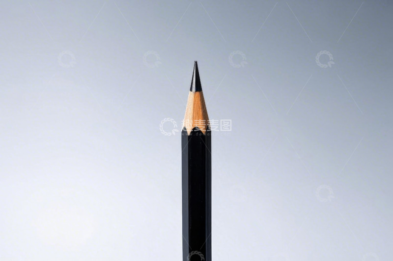 高清大图下载【趣麦麦图】黑色铅笔特写素材