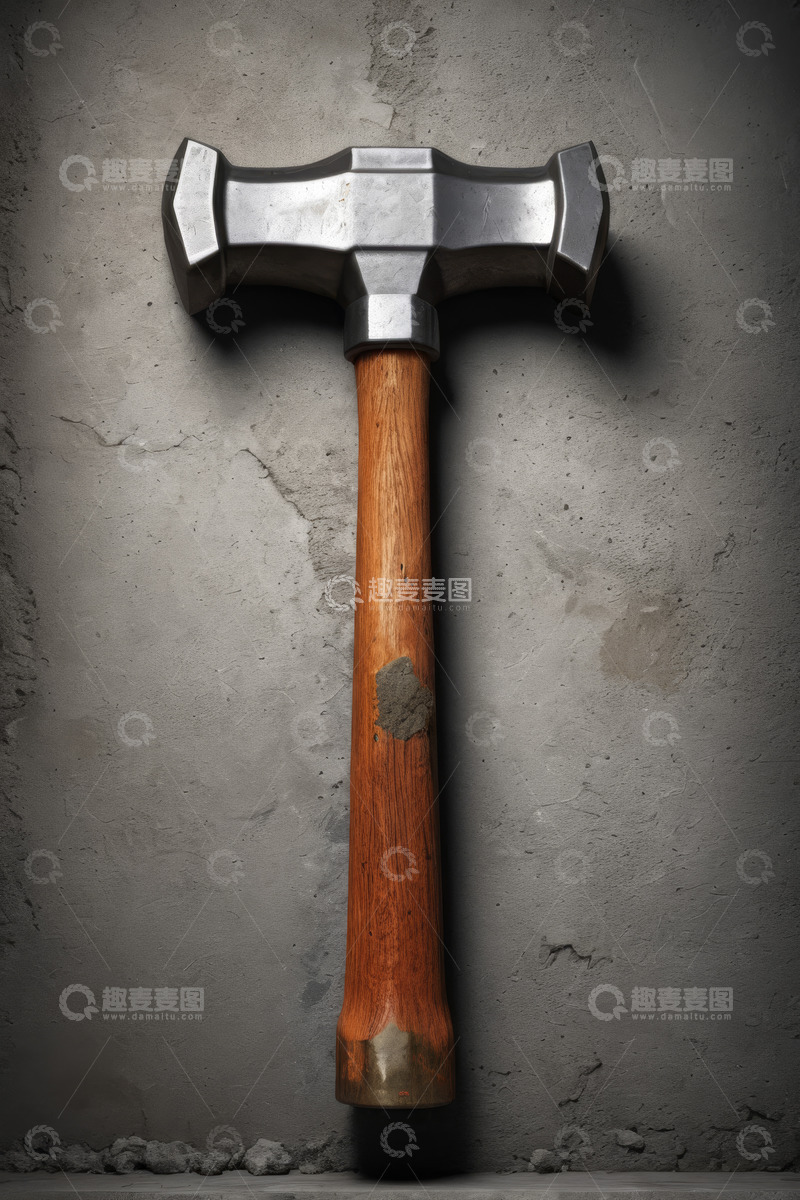 高清大图下载【趣麦麦图】金属锤子特写