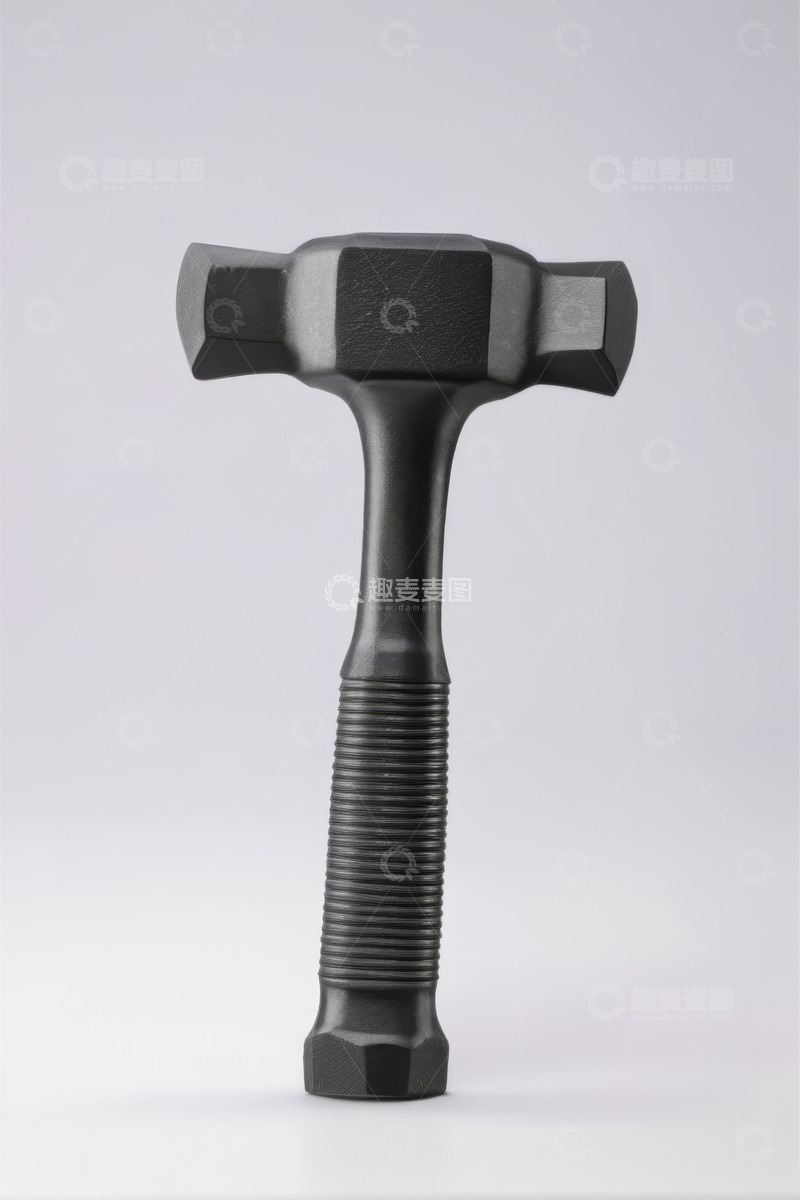 高清大图下载【趣麦麦图】黑色金属锤子特写
