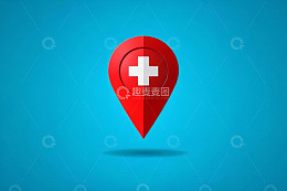 医疗定位图标