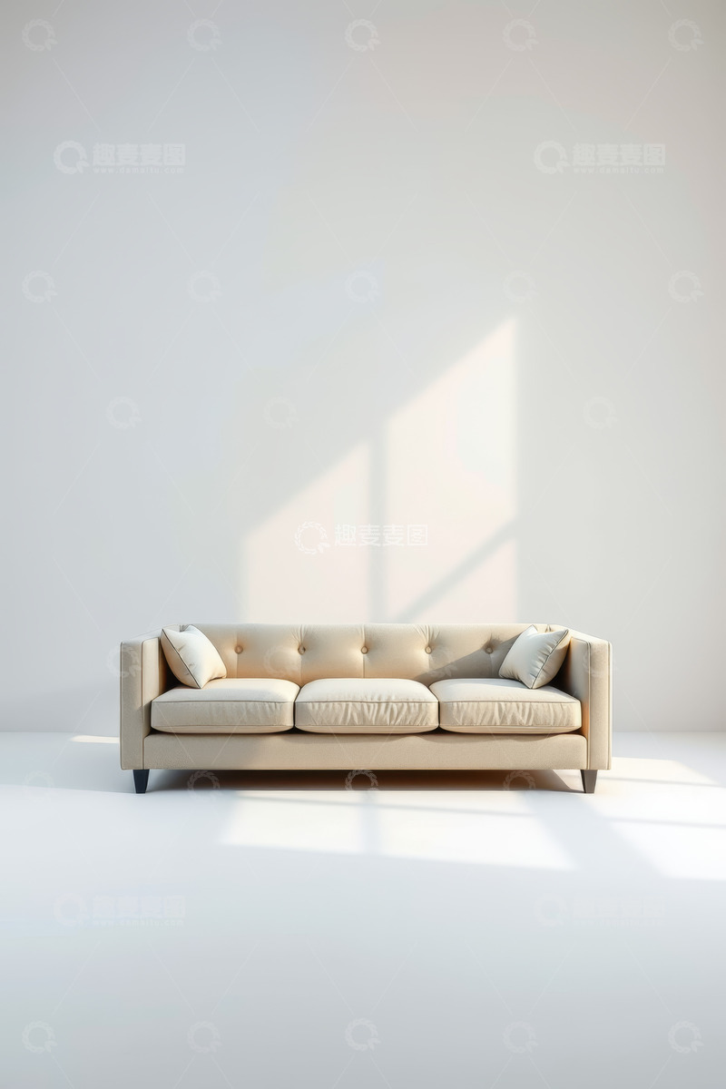 高清大图下载【趣麦麦图】现代简约单人沙发