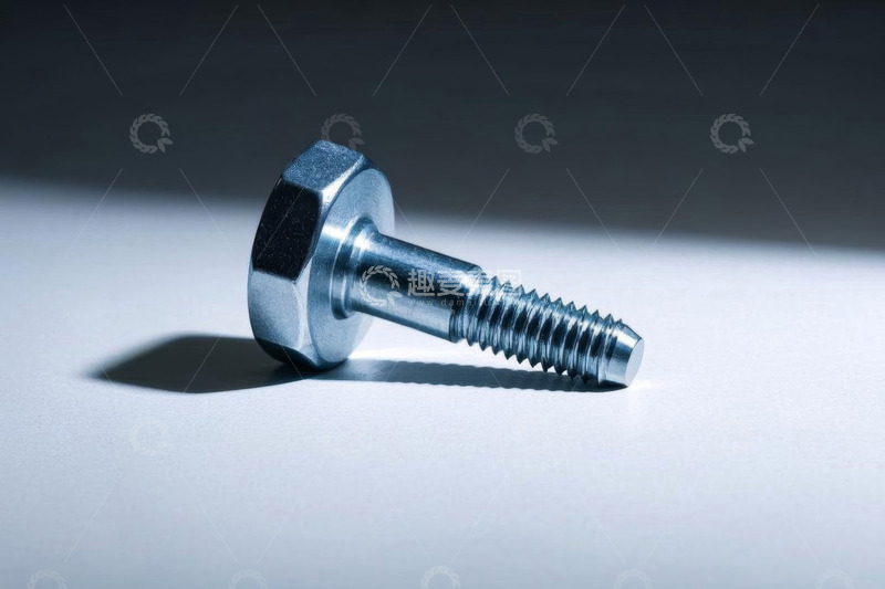 高清大图下载【趣麦麦图】金属螺栓特写