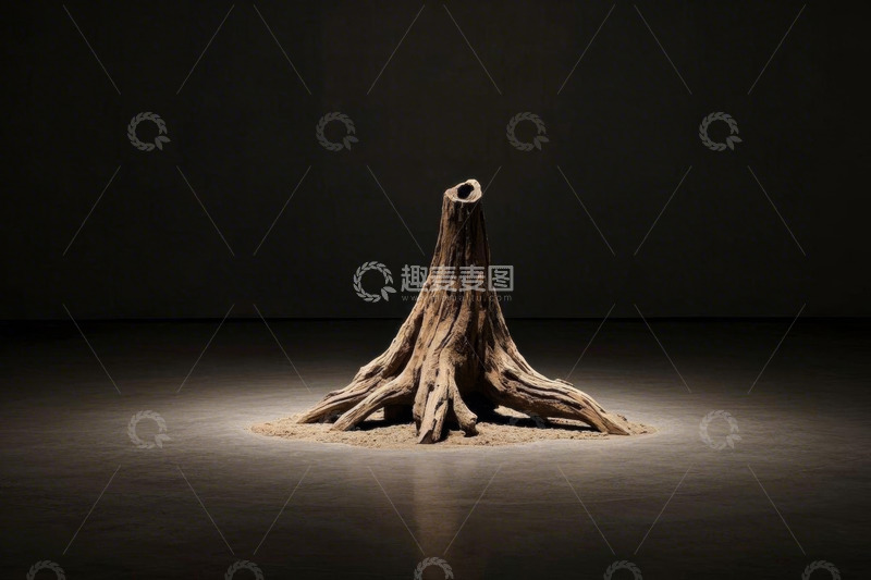 高清大图下载【趣麦麦图】独立树桩艺术展示