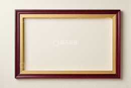 墙上的木质相框