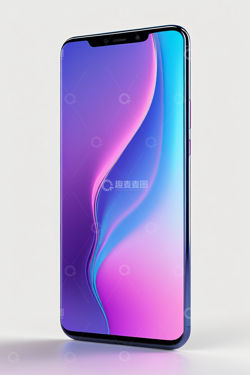 高清大图下载【趣麦麦图】现代智能手机展示