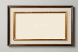 墙上装饰性画框素材