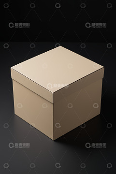 米色方形盒子静物