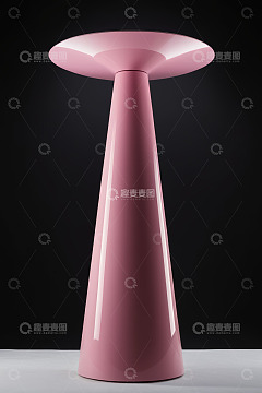粉色现代设计风格台灯