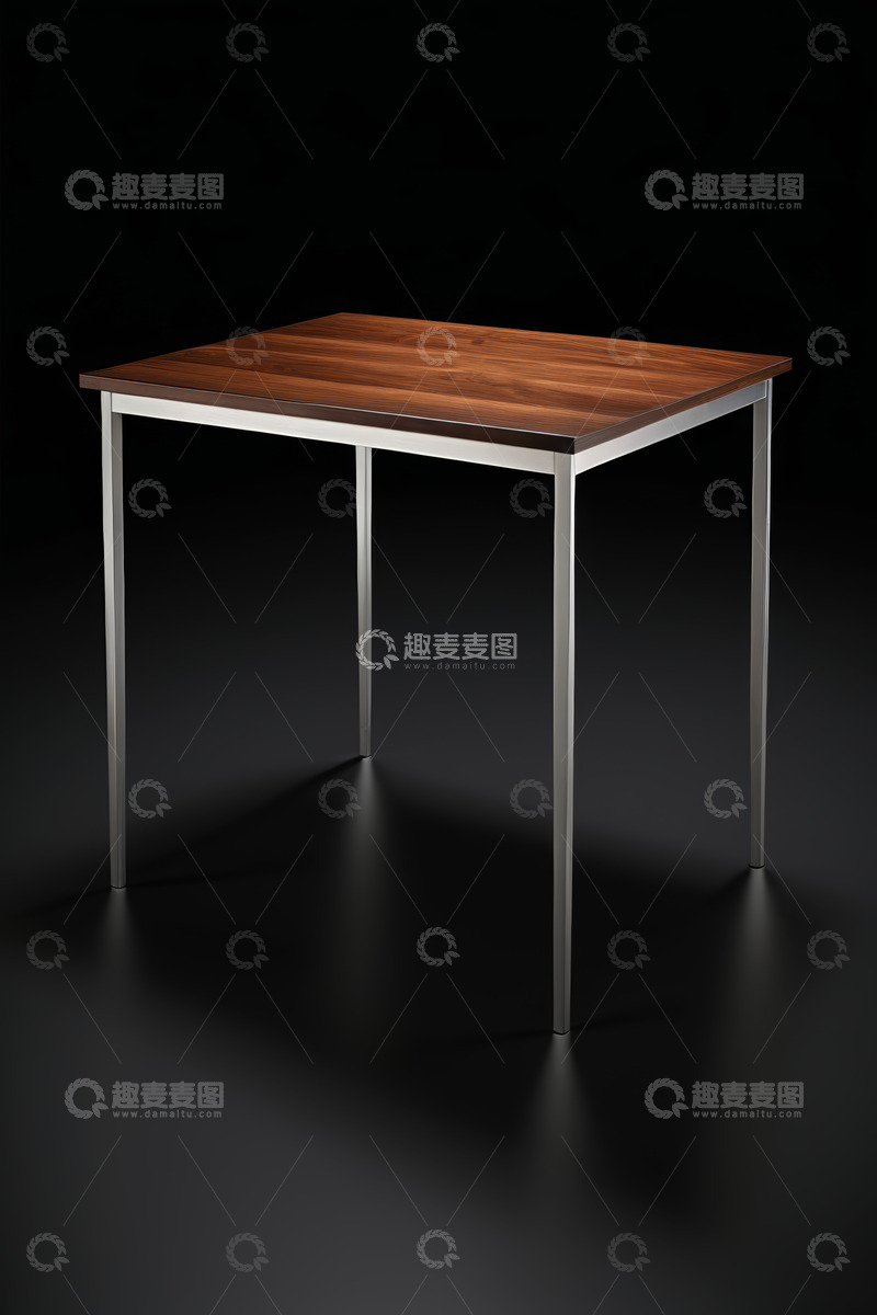 高清大图下载【趣麦麦图】现代木质桌子特写