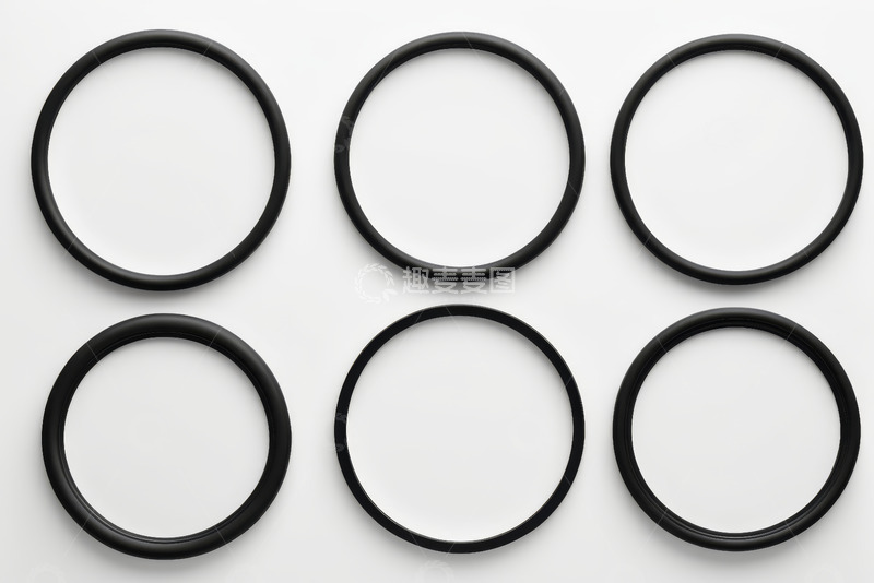 高清大图下载【趣麦麦图】白色背景黑色圆形设计素材