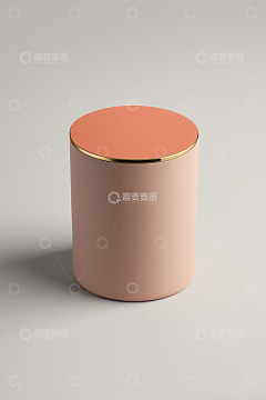 圆柱形产品3D设计展示