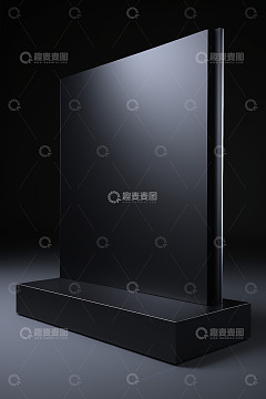 黑色现代电子设备展示