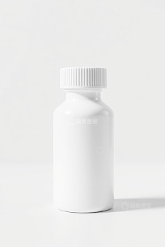 白色药瓶特写