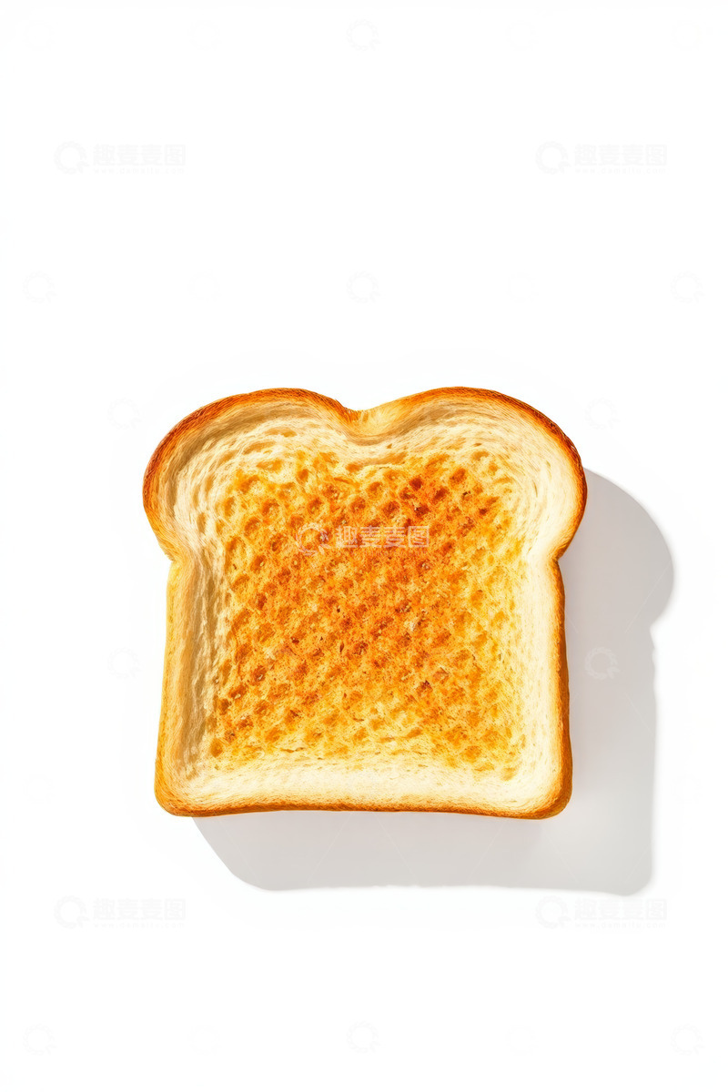 高清大图下载【趣麦麦图】单片烤制面包特写