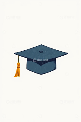 学士帽毕业季素材