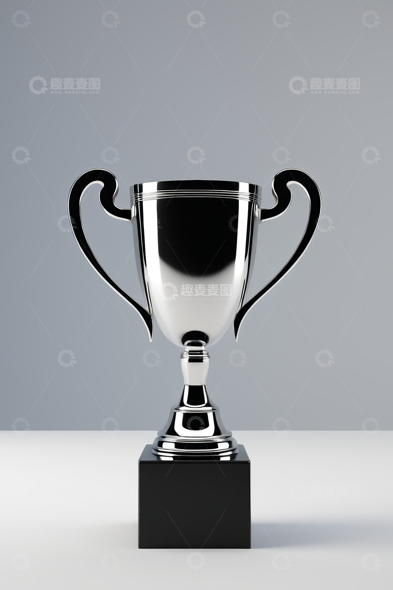 高清大图下载【趣麦麦图】金属奖杯特写