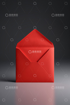 红色信封特写