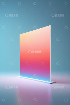 渐变色彩展示板