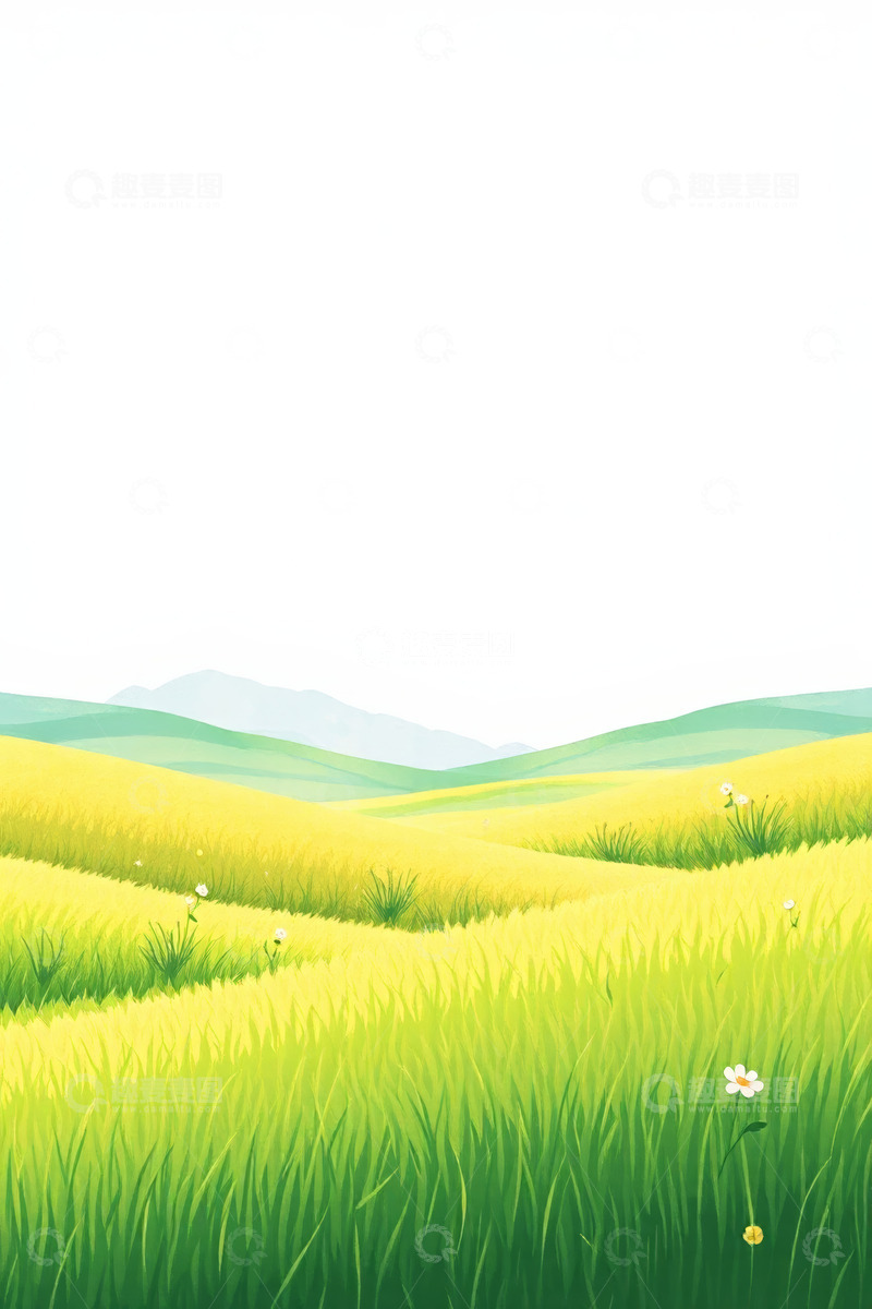 高清大图下载【趣麦麦图】田园草地自然风光