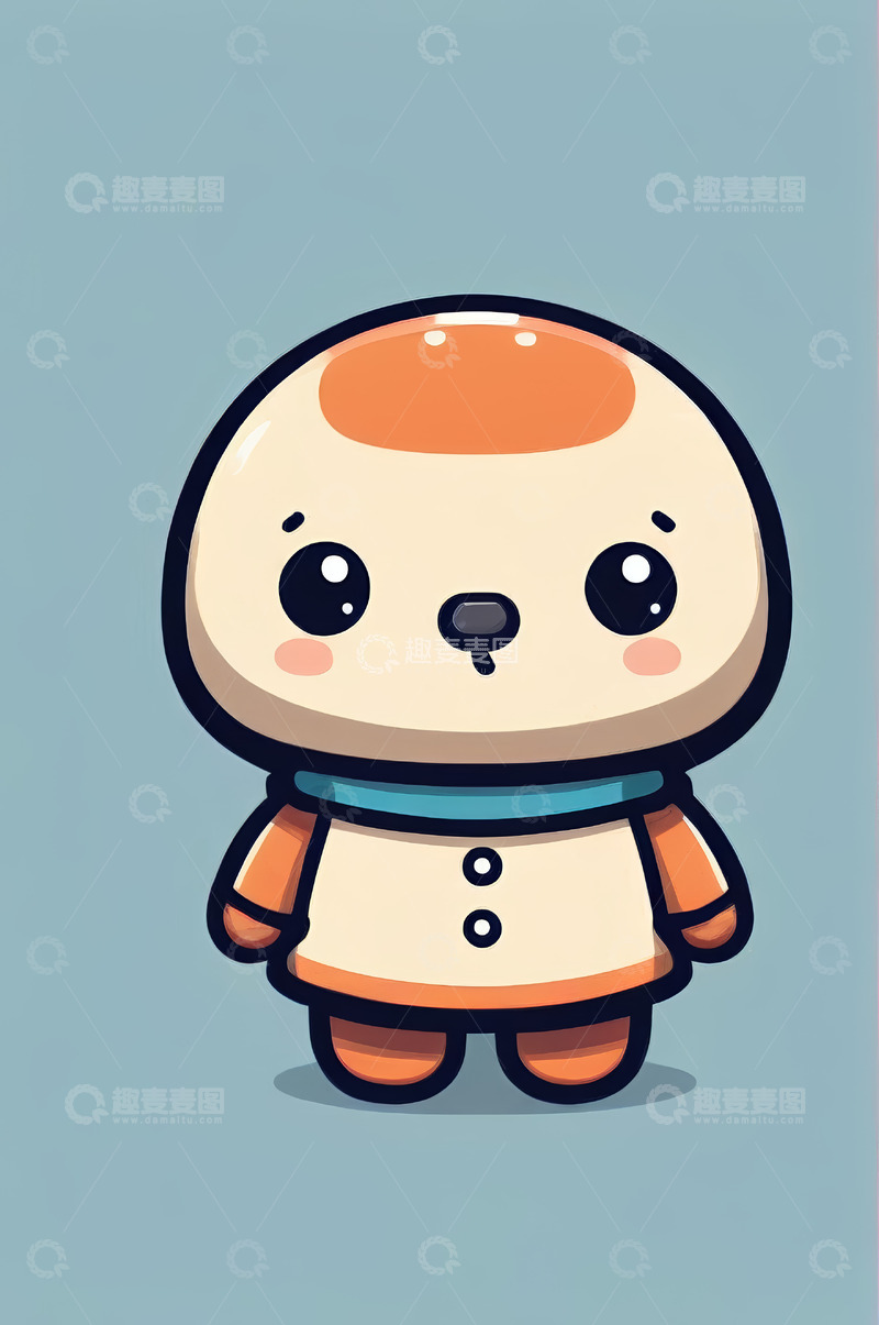 高清大图下载【趣麦麦图】可爱卡通角色形象