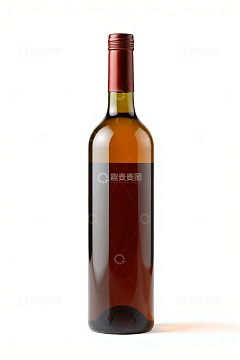 一瓶红酒静物展示