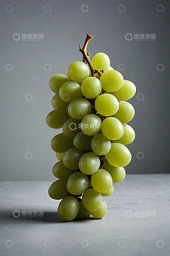 绿色葡萄特写