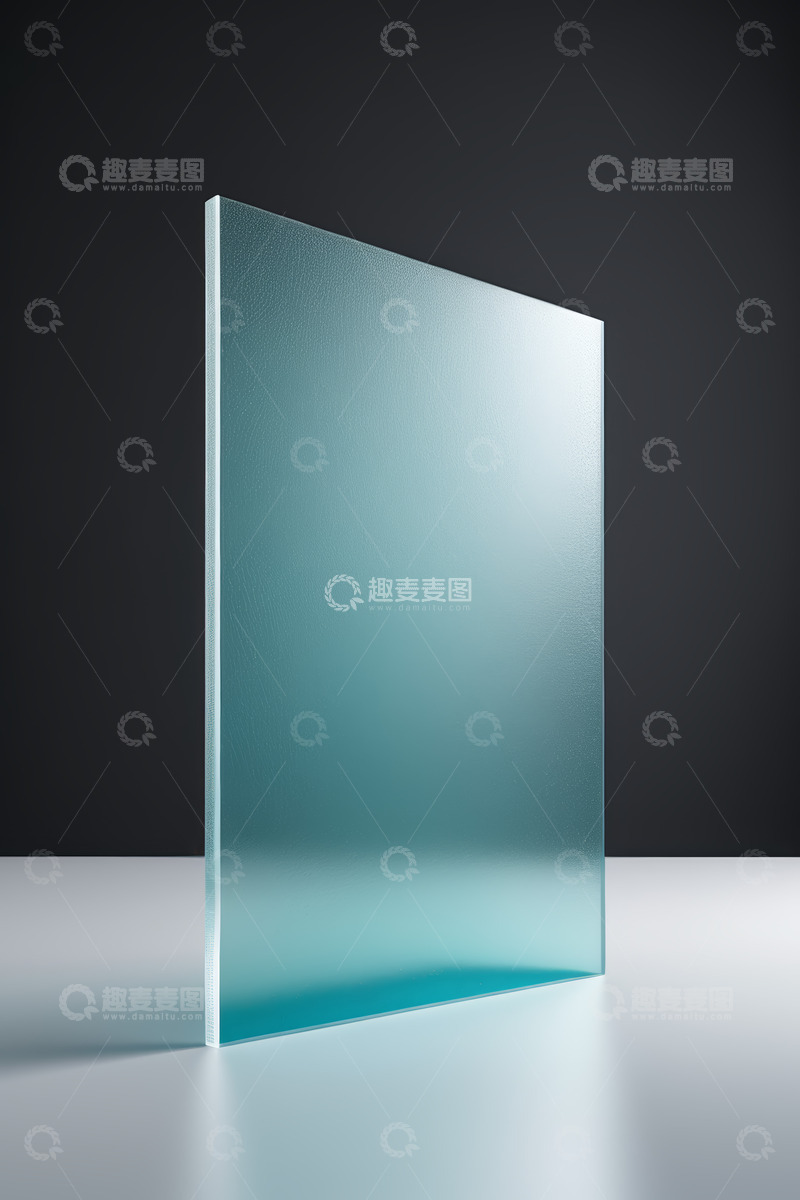 高清大图下载【趣麦麦图】透明玻璃展示素材