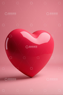 红色爱心图案素材