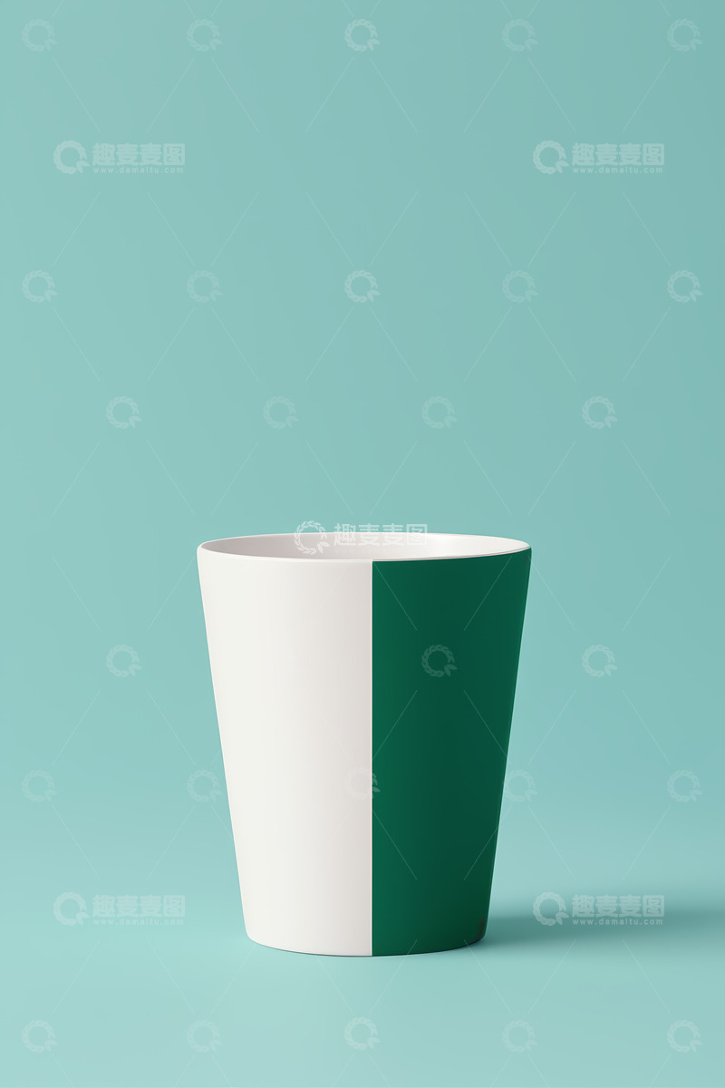 高清大图下载【趣麦麦图】双色纸杯产品展示