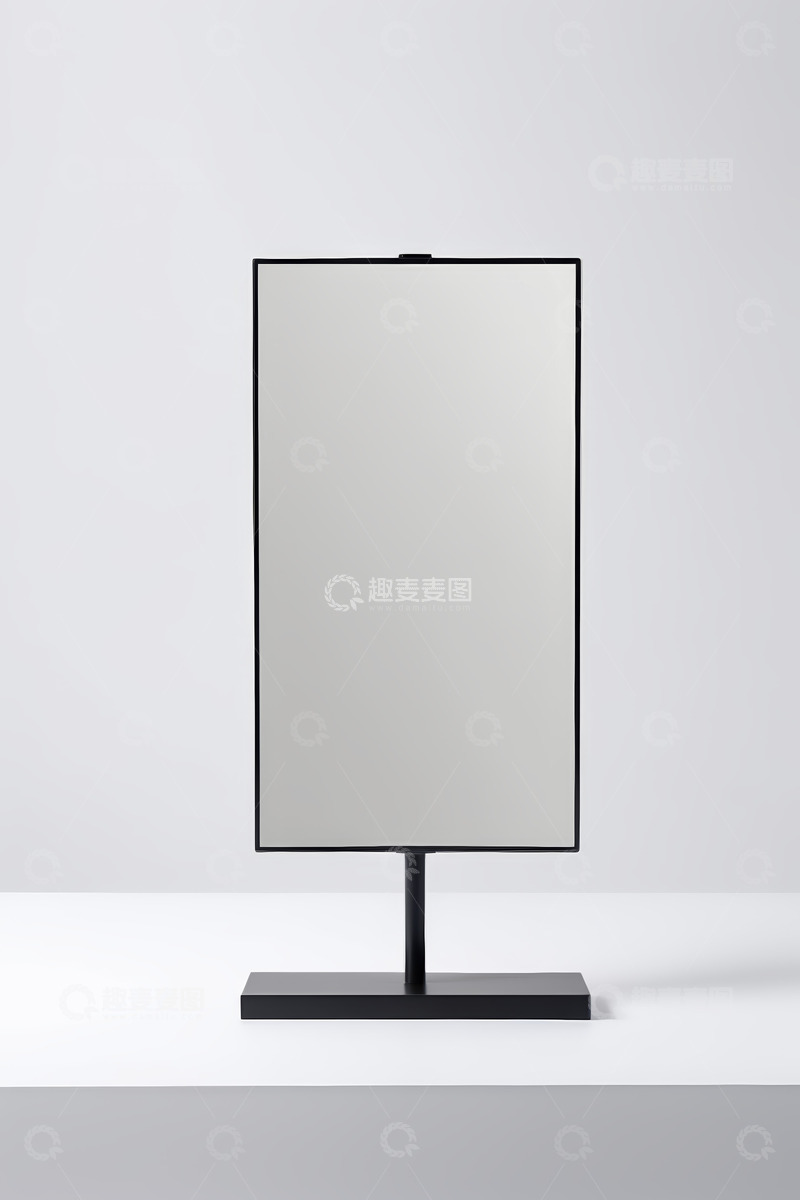 高清大图下载【趣麦麦图】立式空白展示牌