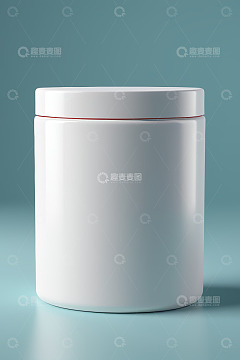 白色容器产品特写