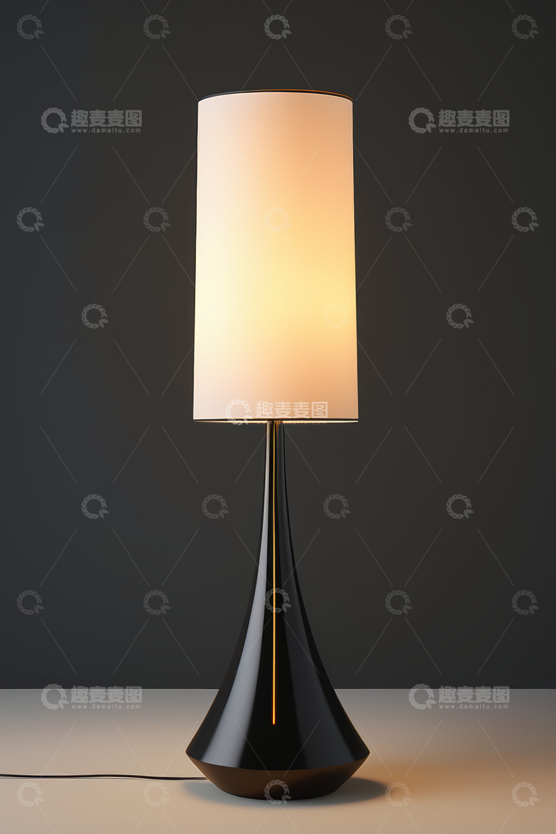 高清大图下载【趣麦麦图】简约现代风格台灯特写
