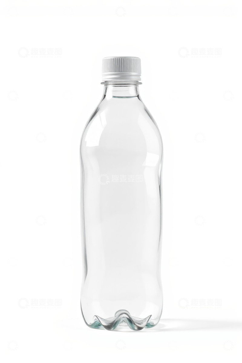 高清大图下载【趣麦麦图】透明塑料水瓶特写