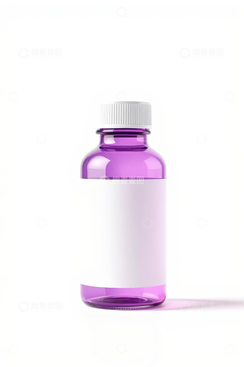 高清大图下载【趣麦麦图】紫色液体瓶素材