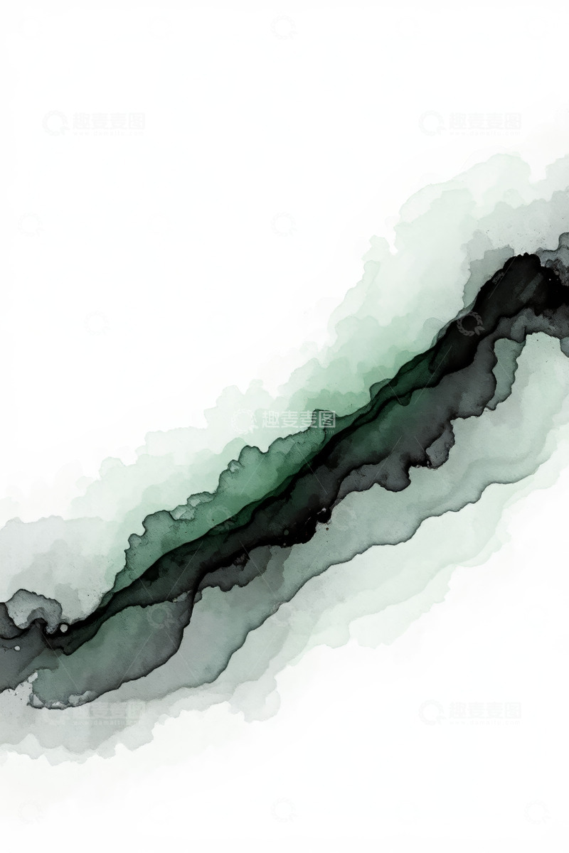 高清大图下载【趣麦麦图】水墨风格抽象水彩纹理背景
