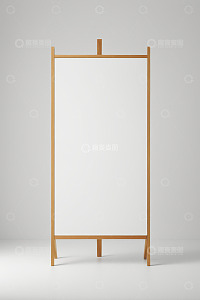 木质空白展板展示架