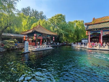 古典园林泉水景观