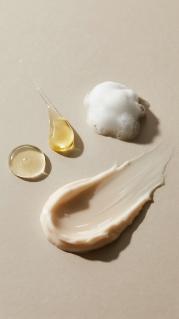 美容护肤油膏质地展示