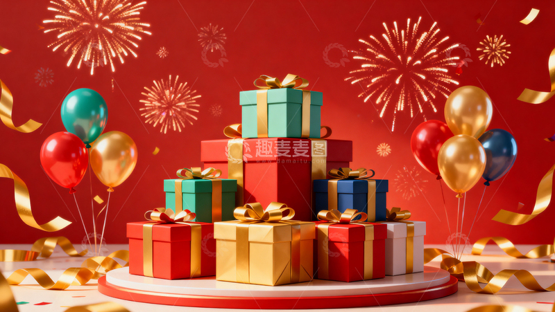 高清大图下载【趣麦麦图】电商促销活动背景036