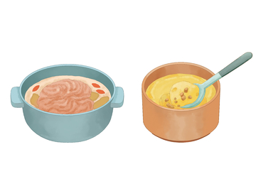 药食同源天麻插画