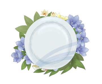 药食同源插画卡通