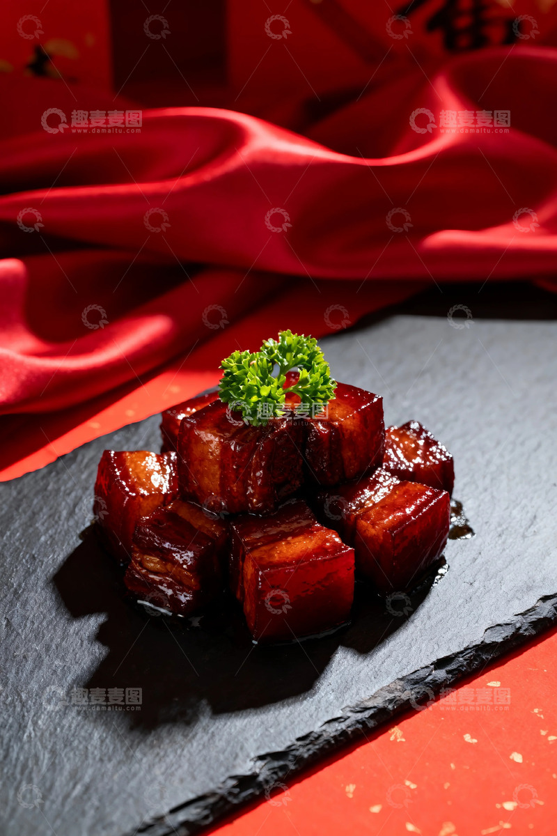 高清大图下载【趣麦麦图】红烧肉美食摄影0